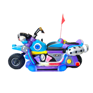 Moto bleue de haute qualité, adaptée aux familles, pour les parcs et la location - Product Image 4