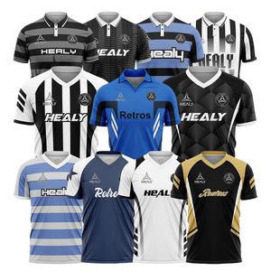 เสื้อฟุตบอลแบบย้อนยุคสำหรับผู้ชายเสื้อยืดพิมพ์ลายสำหรับผู้ชายเสื้อฟุตบอลแบบระเหิด - Product Image 1