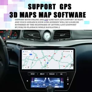 Radio para Auto con Pantalla Dual de 12.3 Pulgadas para Maserati GT/GC Gran Turismo 2007-2015, Reproductor Multimedia, Navegación GPS, Unidad Inalámbrica Carplay - Product Image 3