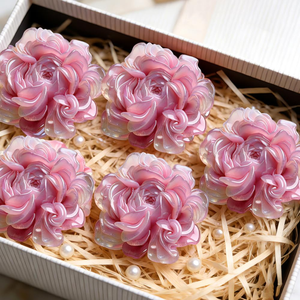 Flower Silicone <b>Mold</b> BPA Free Dishwasher Safe <b>Candle</b> Making Flowers Scented <b>Candle</b> Handmade Plaster Epoxy Soy Wax Holiday Gifts - Product Image 6
