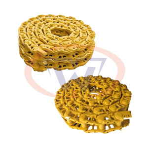 Dozer D155 Komatsu D41A <span class=keywords><strong>D50</strong></span> D 61 D61px15 D65ex17 Km728/37 Cadena de oruga, Bulldozer D85ess Eslabón de oruga de dos ruedas, Eslabón de oruga de dos ruedas, D85ess - Product Image 1