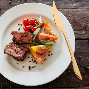 9.0 pouces en acier inoxydable poids lourd couteaux de dîner événement de mariage couverts dîner <span class=keywords><strong>couteau</strong></span> cuillère fourchette ensemble <span class=keywords><strong>couteau</strong></span> de cuisine <span class=keywords><strong>table</strong></span> - Product Image 4