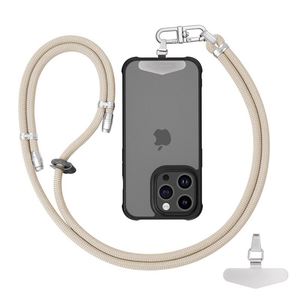 Phone <b>Lanyard</b> Neck Strap Crossbody Wrist Tether Key Chain Holder Jacquard Hook Universal for Case Anchor Fit All Smartphones - Product Image 2