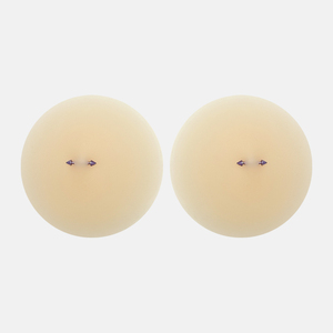 Yeni varış dekore Piercing meme halka ile silikon yapıştırıcı mat meme kapağı kapakları - Product Image 5
