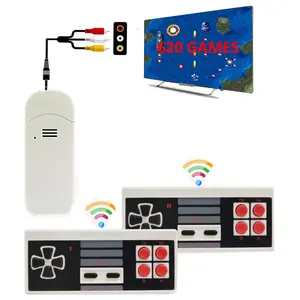 Großhandel 2.4G Wireless 8 Bit Retro Classic Spiel Videospiel konsole 620 Game Stick Mit 2.4G Fernbedienung