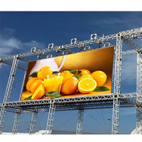 Écran LED couleur pleine HLT Outdoor P10, luminosité 5000 cd, garantie 2 ans, écran électronique grand format pour la publicité dans les stades sportifs