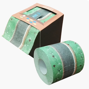 Papier toilette en papier kraft 100% <span class=keywords><strong>vierge</strong></span>, papier toilette avec <span class=keywords><strong>tampon</strong></span> couleur, pour faire de la musique - Product Image 3