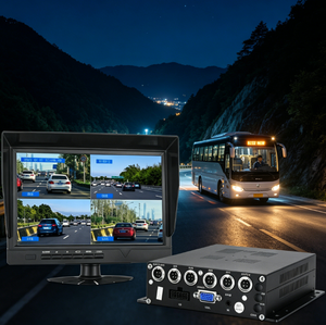 Cámara de Tablero 3 en 1 con Puerto Serie RS232, 4 Canales, Táctil, MDVR, 720p/1080p Full HD AHD CVBS VGA <span class=keywords><strong>para</strong></span> Camiones/Autobuses/<span class=keywords><strong>Autos</strong></span> Comerciales - Product Image 1