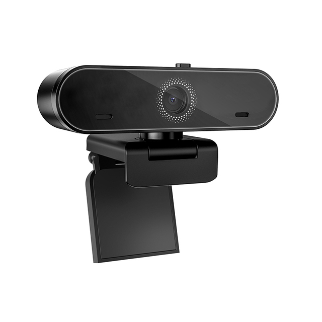 High Definition 4K USB CMOS Auto Focus 30fps Webcam with Built-in Microphone and Privacy Cover for Meeting and Skype