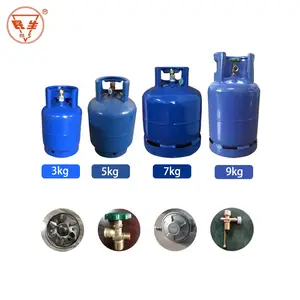 China lpg cilindro fábrica melhor atacado cozinhar lpg 5kg tanques