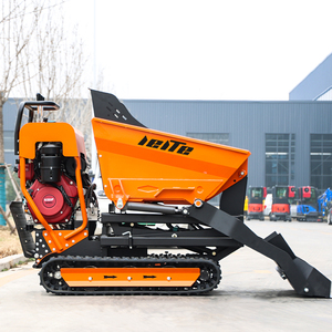 Productos Más Vendidos a Nivel Mundial: Mini Dumper Hidráulico Multifuncional con Orugas de Goma y Cucharón Giratorio para Minería - Product Image 4