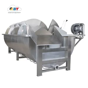 Philippines chicken poultry slaughter chilling equipment spin chiller machine Screw chiller machinery pre cooling use
