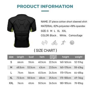 Chemise de protection intégrée avec rembourrage en EVA haute densité absorbant les chocs, pour les sports de neige et les jeux de tir - Product Image 6