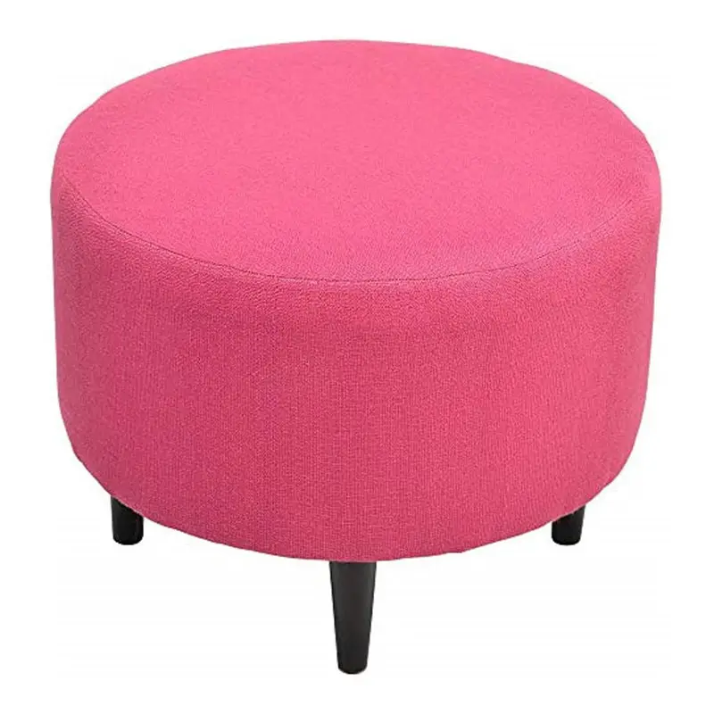 Hocker Stuhl Ottoman Hocker Fuß stütze Schuh Holz Stoff Logo Modern Changing Kids Custom ized Dining Makeup Hocker Bar Schnelle Lieferung