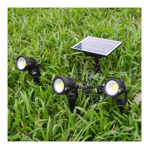 All-in-One E27 ổ cắm ngoài trời Vườn dẫn tường hàng rào Tấm Pin Mặt Trời IP65 đánh giá đường phố lũ ánh sáng cho vườn để sử dụng bên ngoài - Product Image 1