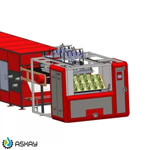 Línea de Producción Automática de Bandejas para Huevos ASKAY de Nivel Básico AS 1000 AS 2000, Máquina de Moldeo de Pulpa de Papel Reciclado - Product Image 1