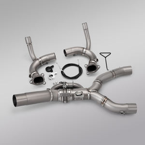 2024-2025 échappement d'échappement en titane pour motos R1300GS R1300 GS 1300 R1250GS nouvel état tuyau de liaison intermédiaire avant - Product Image 5