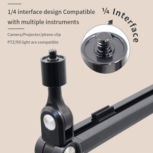 Nặng nhiệm vụ phổ 360 xoay máy chiếu đứng và máy tính để bàn kẹp gắn 360 độ xoay cho gia đình và studio Video sử dụng - Product Image 4