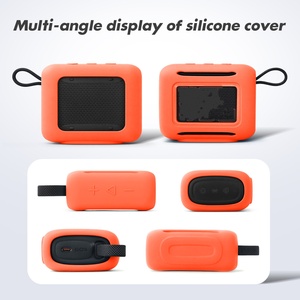 Funda de silicona impermeable para altavoz JBLGO5, cubierta protectora a prueba de golpes, funda portátil para altavoz <span class=keywords><strong>Bluetooth</strong></span> para deportes al aire libre - Product Image 4