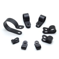 Pince de câble en nylon 1/2 de haute qualité 1000 pièces UC-3 Clips de câble organisateur de fil de Type PA66 R