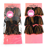 Offre Spéciale – Lot de Tissages de Cheveux Afro en Gros, Mélange de Cheveux Humains et Soie Douce P1B-27 #   16 pouces, fourniture d'usine