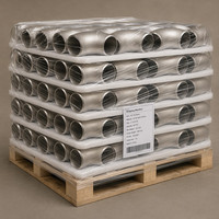 Tube de chaudière forgé en gros, en acier au carbone ASME B16.9 WPB, soudé bout à bout SCH80, courbure de retour à 180 degrés pour centrale électrique