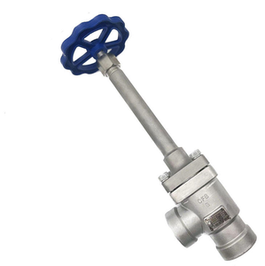 Válvula de Bola de Acero Inoxidable de Vástago Extendido para Bajas Temperaturas (-196°C), Operada Manualmente, Criogénica - Product Image 1