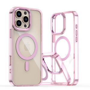 Para <span class=keywords><strong>Iphone</strong></span> 16 15 14 13 12 <span class=keywords><strong>11</strong></span> Xs Xr Plus <span class=keywords><strong>Pro</strong></span> <span class=keywords><strong>Max</strong></span> Brightshade Classic Clear Magnetic Anti Colisión Funda <span class=keywords><strong>de</strong></span> teléfono a prueba <span class=keywords><strong>de</strong></span> golpes - Product Image 3