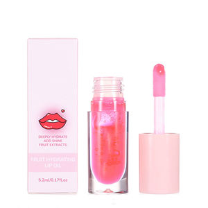 Huile de teinture pour lèvres hydratante vegan, parfumée aux fruits, effet repulpant, brillance personnalisable, OEM, hydratation, lissage des ridules, non collante, pour le soin des lèvres - Product Image 4