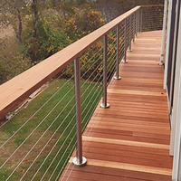 EKOO METAL Garde-corps en câble architectural en acier inoxydable - Design moderne pour la sécurité des balcons et des escaliers