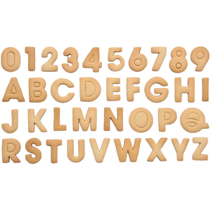 36 miếng xô Bảng chữ cái thư và số Kẹo mềm bánh quy Bột Đất Sét cắt khuôn và máy cắt cookie, máy cắt bánh quy nhà bếp - Product Image 5