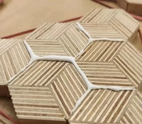 Panneau de contreplaqué marin en bouleau coloré 1220x2440x18mm, plaqué phénolique, super résistant à l'humidité, pour meubles