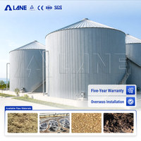 Système de digestion anaérobie LANE, réservoir de biogaz avec double membrane pour le traitement des déchets organiques