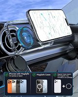 Chargeur de voiture magnétique sans fil en gros, commande en gros, aimant N55 15W, bras à 3 axes, compatible dropshipping pour tous les smartphones