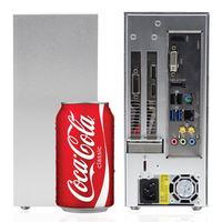 Hot S3 mini-itx aluminium Mid Tower PC Gaming Chassis 5-Litre Compact A4 Case untuk kecil RTX3060/13600 dukungan dalam stok