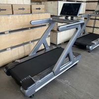 Cinta de correr comercial, equipo de gimnasio cardiovascular, cinta de correr motorizada 9900, máquina de correr, cinta de correr LCD