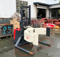 Chariot élévateur électrique SHUNCHA avec pince à papier en rouleau, capacité de charge de 700 à 1000 kg