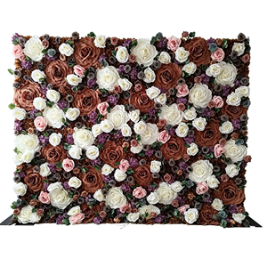 Pared de Flores Rosadas Multitono, Ideal para Fiestas de Cumpleaños Infantiles, Decoración de Graduación y Carnaval - Product Image 3
