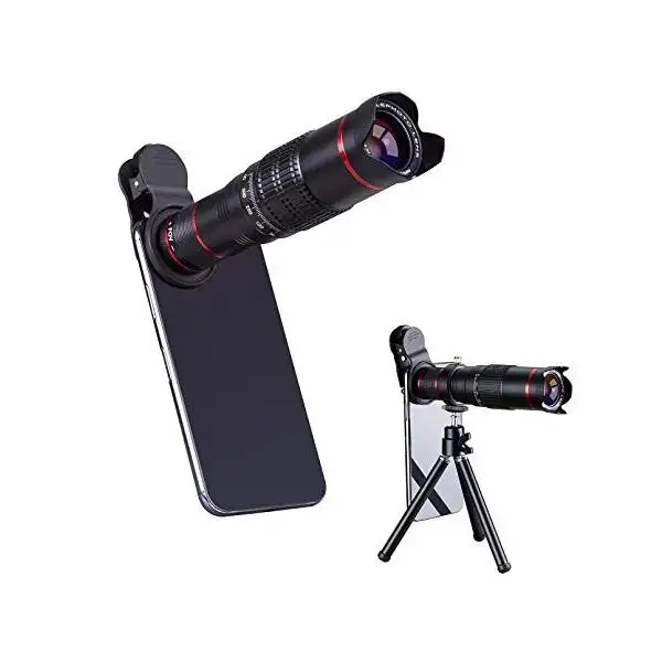 custom Mobile Phone Camera Lens 12X Zoom Telephoto Lens External Telescope With Universal Clip for Smartphone