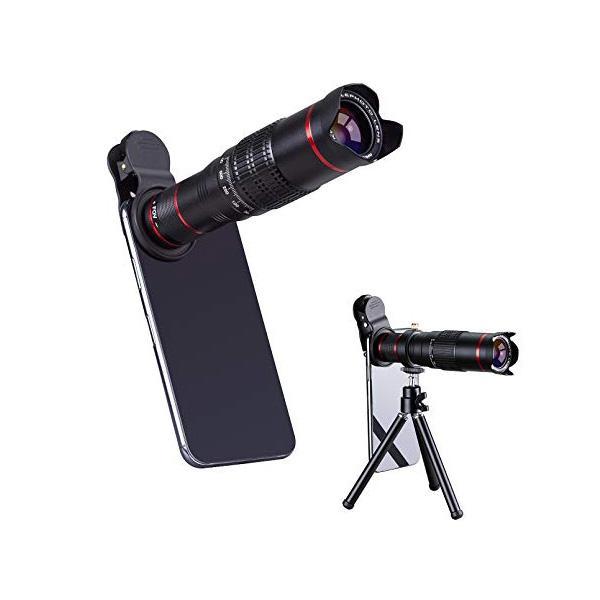 Custom Mobile Phone Camera Lens 12X Zoom Telephoto Lens External Telescope With Universal Clip for Smartphone