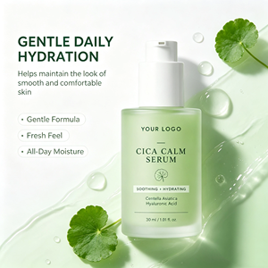 Sérum facial apaisant Cica Calm 30 ml, essence hydratante et apaisante, emballage personnalisé OEM, marque privée - Product Image 3