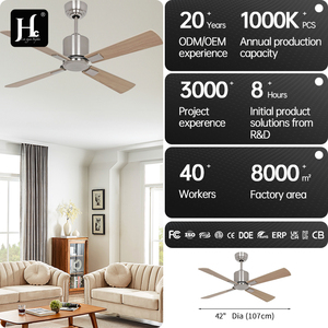 48 inch 52 inch 56 inch modern home silent decoration DC motor stainless steel 5-blade <b>remote</b> <b>control</b> Bldc <b>ceiling</b> fan - Product Image 3