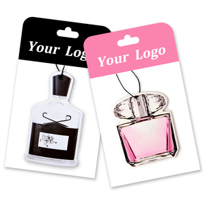 แผ่นการ์ดการ์ดกระดาษให้ความสดชื่นในรถยนต์แบบกำหนดเองได้หลากหลายกลิ่น - Product Image 2