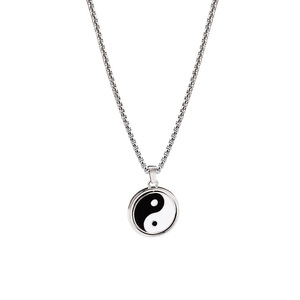 Colliers de haute qualité <span class=keywords><strong>pour</strong></span> couples, idées cadeaux, bijoux, collier Tai Chi, pendentif rotatif à huit trigrammes, bien poli, Yin et Yang - Product Image 5