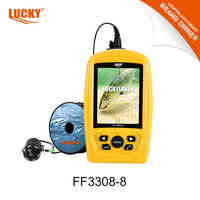 LUCKY FF3308-8 Détecteur de poissons portable Caméra sous-marine avec câble de 20 m de longueur