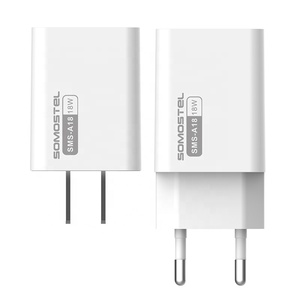 Somostel-<span class=keywords><strong>cargador</strong></span> QC3.0 para teléfono móvil, dispositivo de carga portátil rápida A18 para <span class=keywords><strong>iPhone</strong></span>, <span class=keywords><strong>Original</strong></span>, USB, <span class=keywords><strong>cargador</strong></span> de viaje - Product Image 4