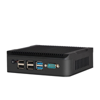 Dispositivo de Red sin Ventilador OEM N5095, DDR4 16G, 2*RJ45 LAN, M.2 256/512GB SSD, USB3.0*4, PC Industrial para Sistemas IoT/Edge