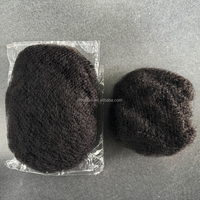 Cheveux humains brésiliens 100 % naturels, mélange Afro Kinky en vrac, couleur naturelle, pour tresses et extensions de dreadlocks Afro Kinky en vrac – Vente en gros
