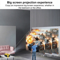 Mini Proyector M24 para Niños, Versión Básica, Proyector Portátil Pequeño para Cine en Casa