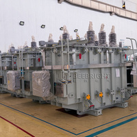 Transformateur triphasé 100 kVA 500 kVA 630 kVA 33 kV 11 kV 20 kV immergé dans l'huile pour la transmission de puissance